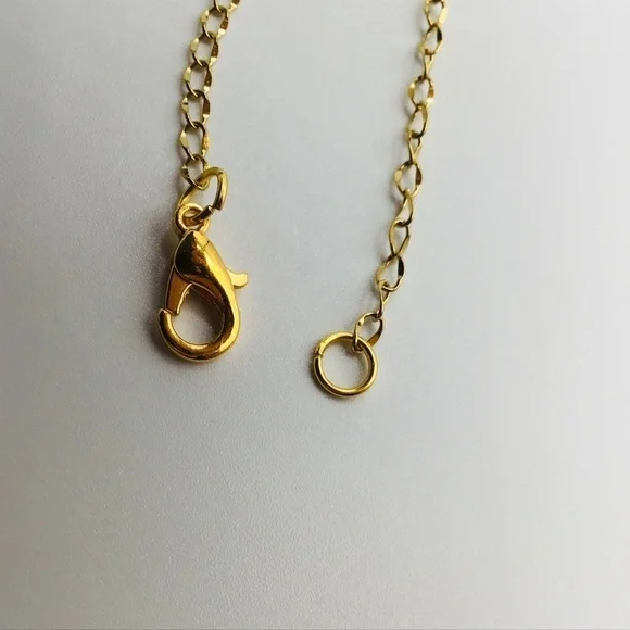 Pearl Beach Necklace Fresh Water Pearl Pendant Boho Gold Tone Chain Minimalist - Picture 5 of 6